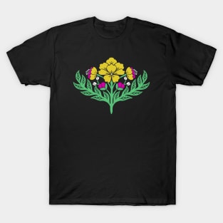 Bold floral damask T-Shirt